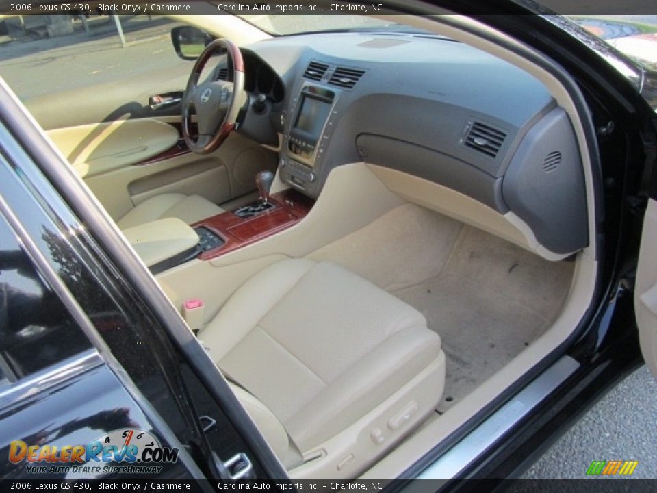 2006 Lexus GS 430 Black Onyx / Cashmere Photo #21