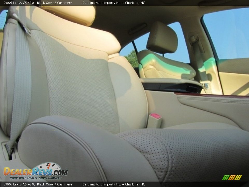 2006 Lexus GS 430 Black Onyx / Cashmere Photo #22