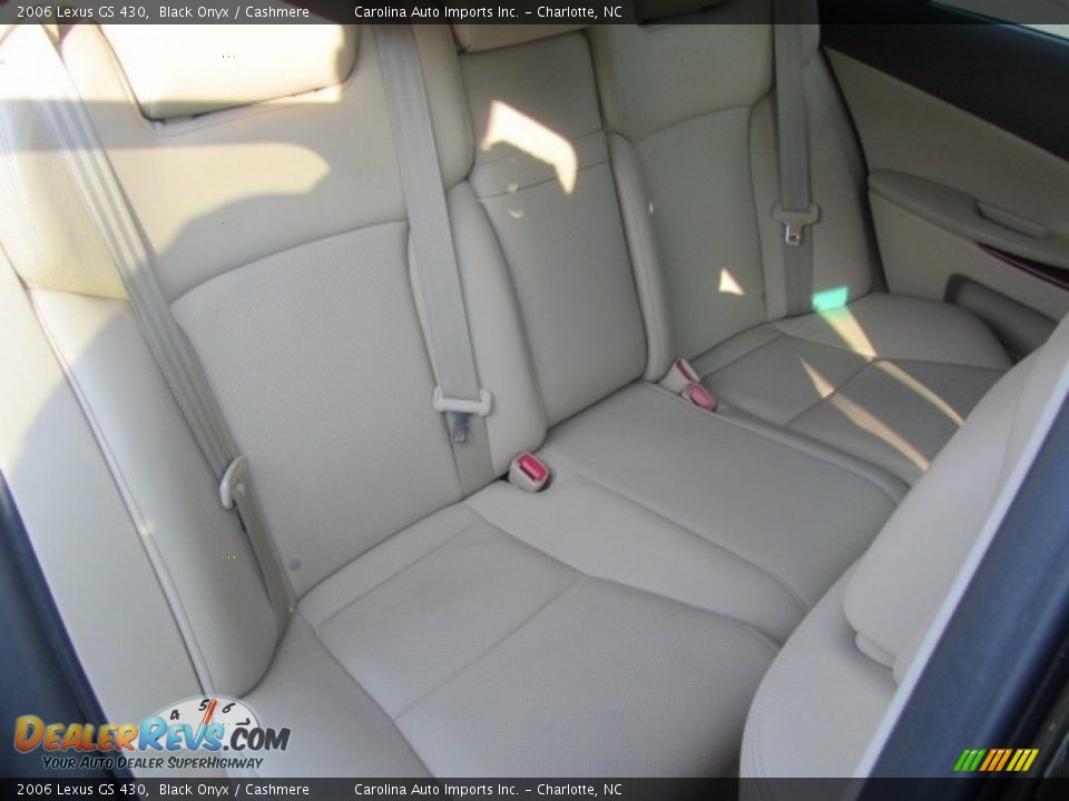 2006 Lexus GS 430 Black Onyx / Cashmere Photo #24