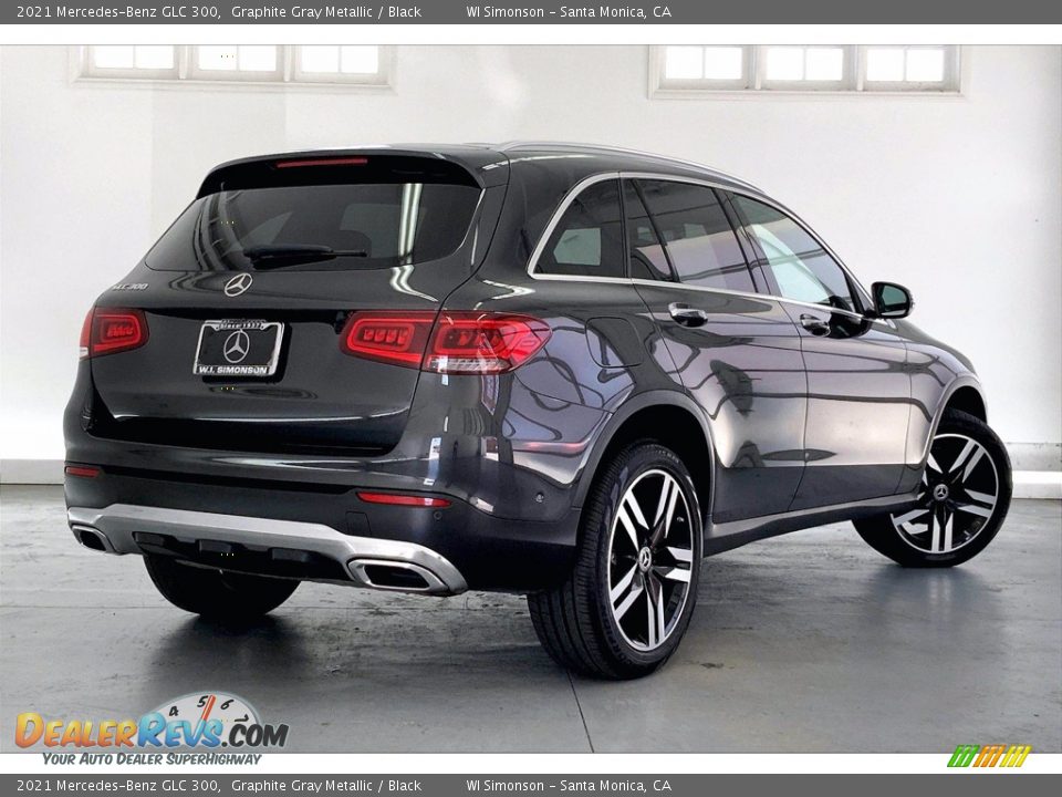 2021 Mercedes-Benz GLC 300 Graphite Gray Metallic / Black Photo #13