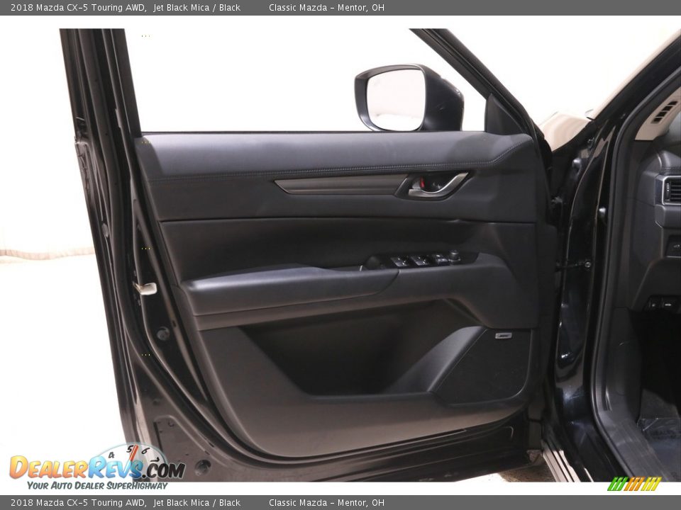 2018 Mazda CX-5 Touring AWD Jet Black Mica / Black Photo #4