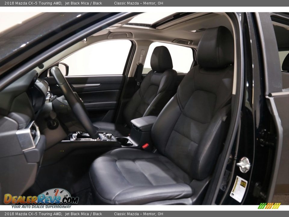 2018 Mazda CX-5 Touring AWD Jet Black Mica / Black Photo #5