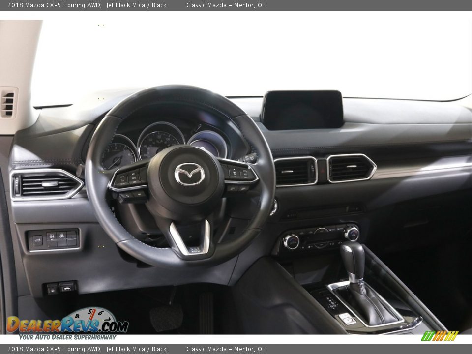 2018 Mazda CX-5 Touring AWD Jet Black Mica / Black Photo #6