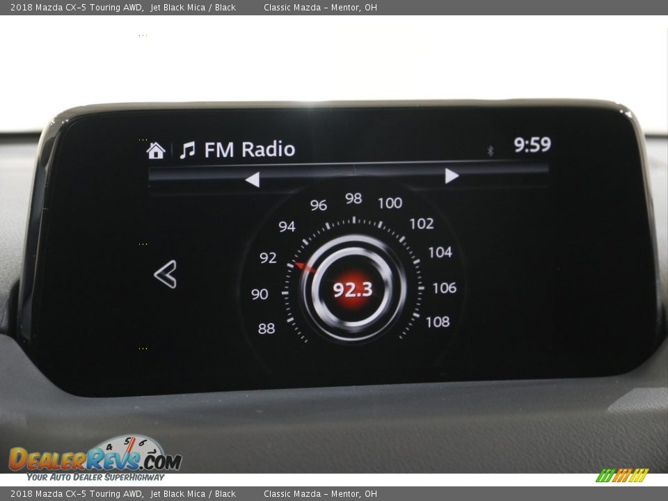 2018 Mazda CX-5 Touring AWD Jet Black Mica / Black Photo #10