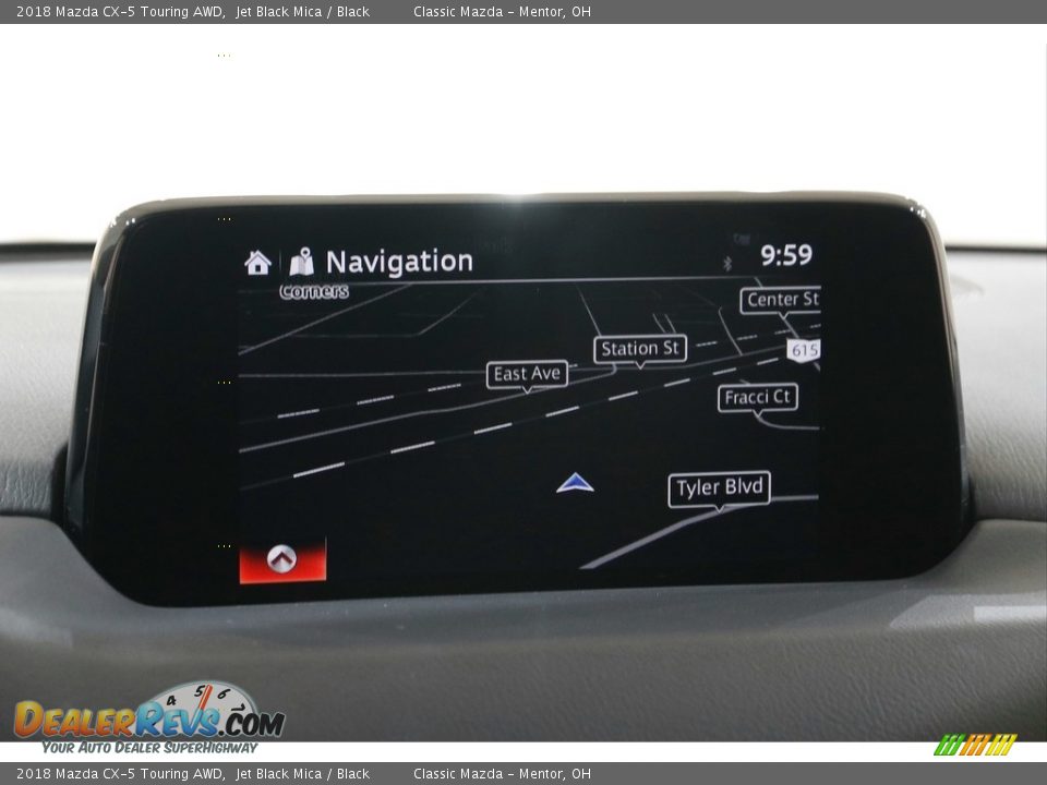2018 Mazda CX-5 Touring AWD Jet Black Mica / Black Photo #12