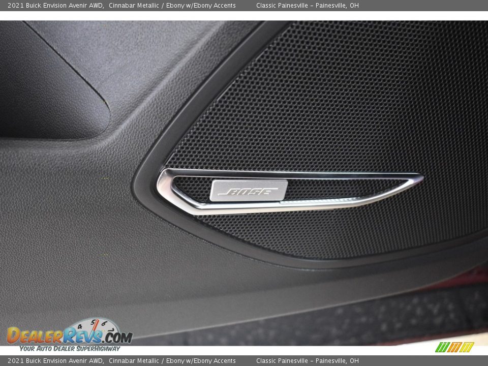 2021 Buick Envision Avenir AWD Cinnabar Metallic / Ebony w/Ebony Accents Photo #9