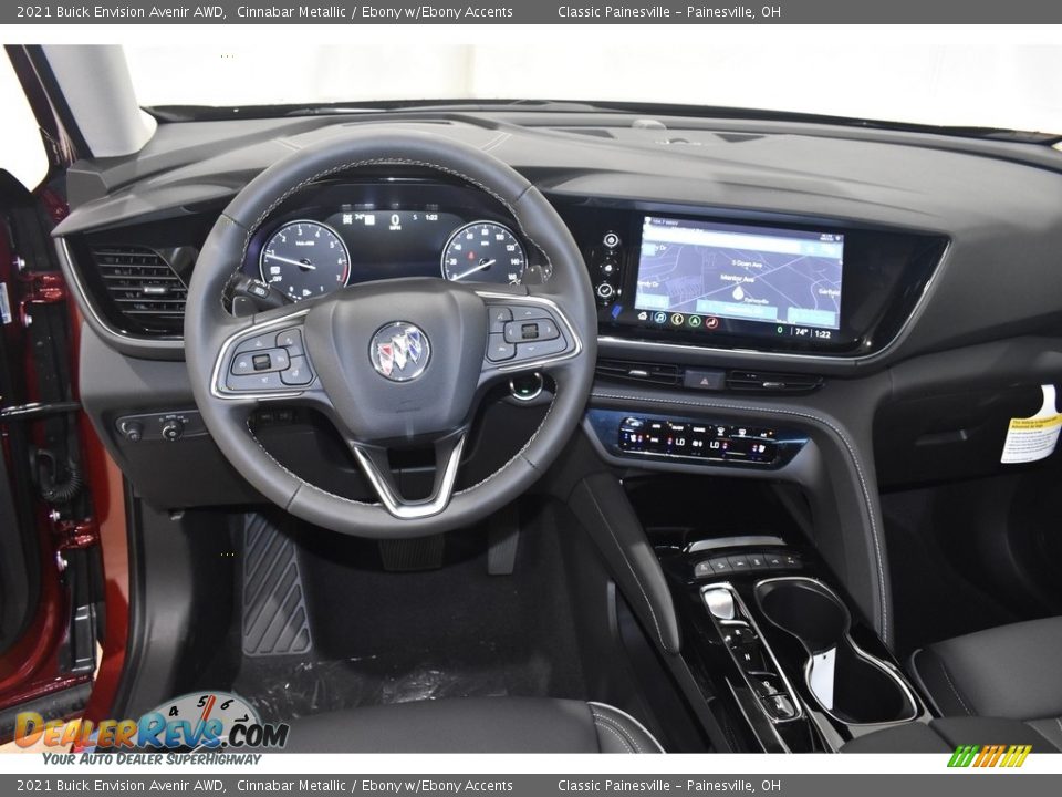 2021 Buick Envision Avenir AWD Cinnabar Metallic / Ebony w/Ebony Accents Photo #11