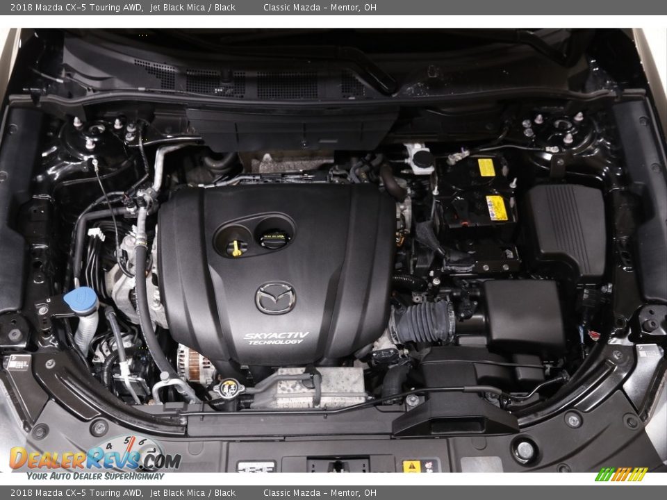 2018 Mazda CX-5 Touring AWD Jet Black Mica / Black Photo #19