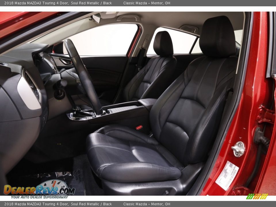 2018 Mazda MAZDA3 Touring 4 Door Soul Red Metallic / Black Photo #5