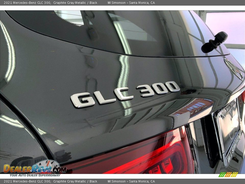 2021 Mercedes-Benz GLC 300 Graphite Gray Metallic / Black Photo #31