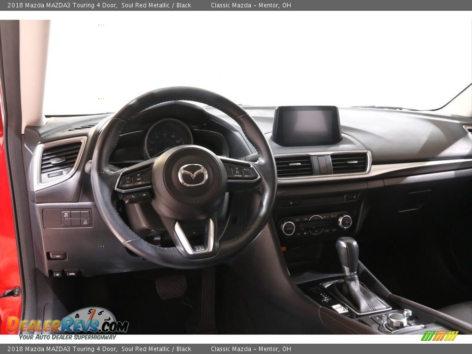 2018 Mazda MAZDA3 Touring 4 Door Soul Red Metallic / Black Photo #6