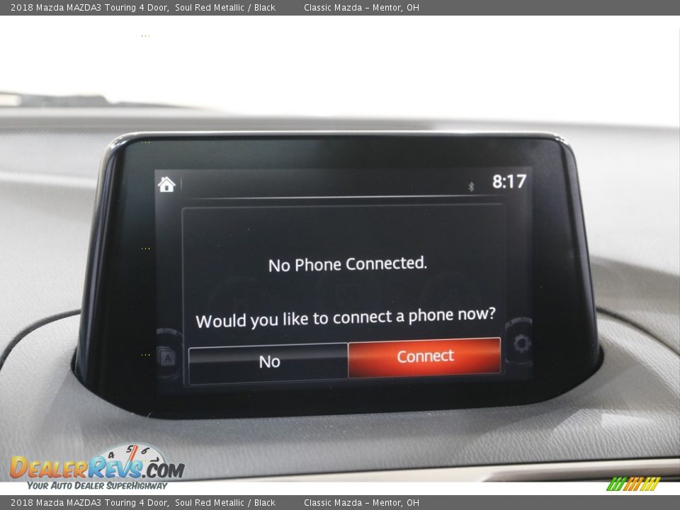 2018 Mazda MAZDA3 Touring 4 Door Soul Red Metallic / Black Photo #10