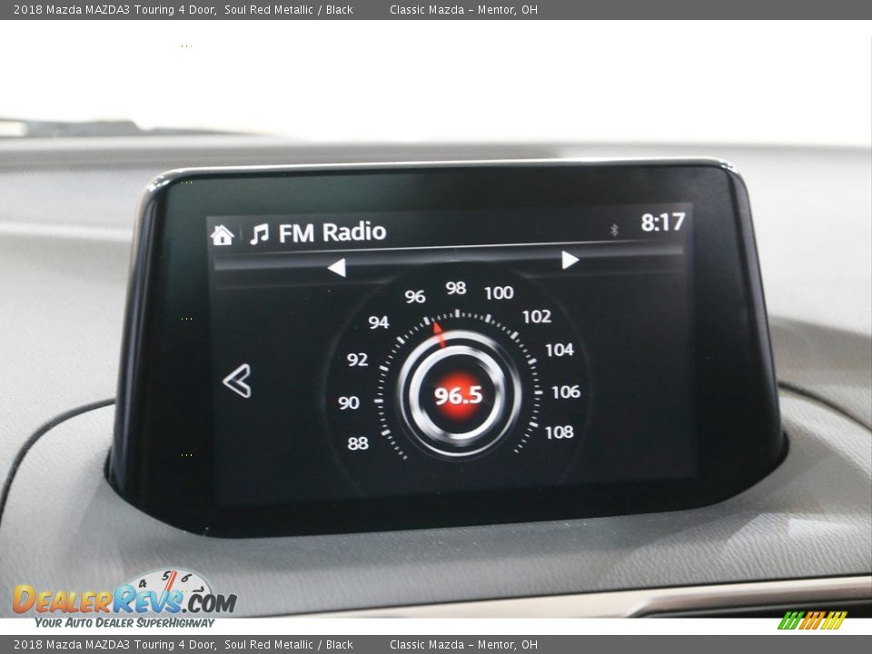 2018 Mazda MAZDA3 Touring 4 Door Soul Red Metallic / Black Photo #11