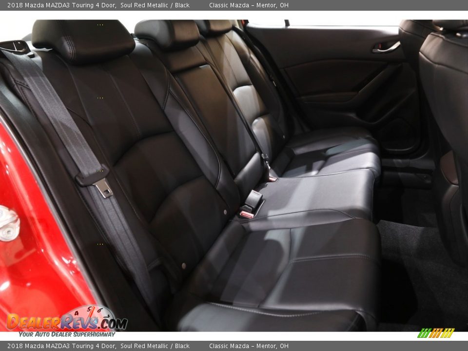 2018 Mazda MAZDA3 Touring 4 Door Soul Red Metallic / Black Photo #15