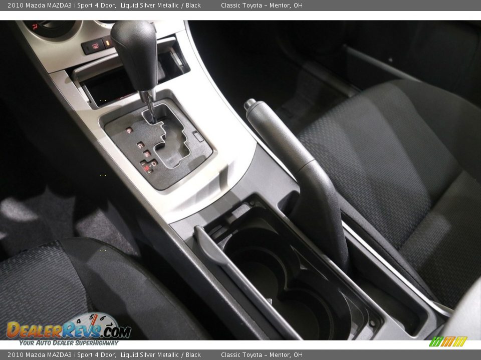 2010 Mazda MAZDA3 i Sport 4 Door Liquid Silver Metallic / Black Photo #13