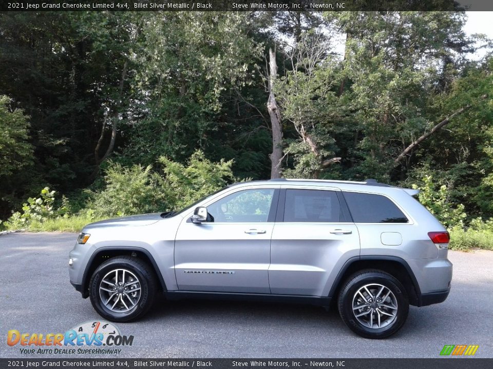 2021 Jeep Grand Cherokee Limited 4x4 Billet Silver Metallic / Black Photo #1