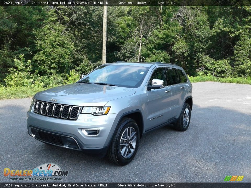 2021 Jeep Grand Cherokee Limited 4x4 Billet Silver Metallic / Black Photo #2