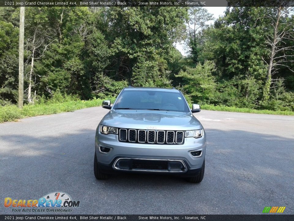 2021 Jeep Grand Cherokee Limited 4x4 Billet Silver Metallic / Black Photo #3