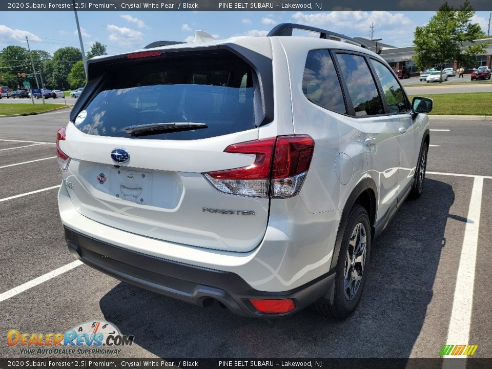 2020 Subaru Forester 2.5i Premium Crystal White Pearl / Black Photo #4