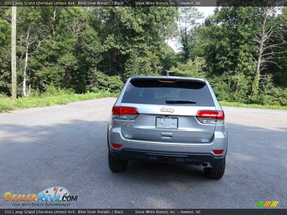 2021 Jeep Grand Cherokee Limited 4x4 Billet Silver Metallic / Black Photo #7