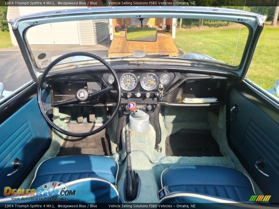 Blue Interior - 1964 Triumph Spitfire 4 MK1 Photo #2