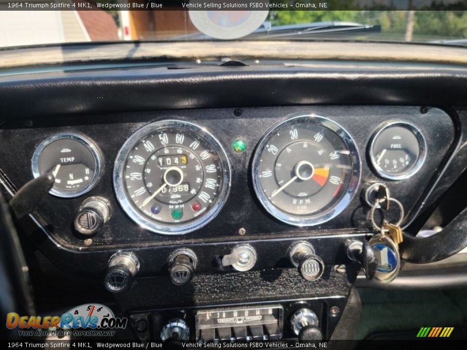 1964 Triumph Spitfire 4 MK1 Gauges Photo #3