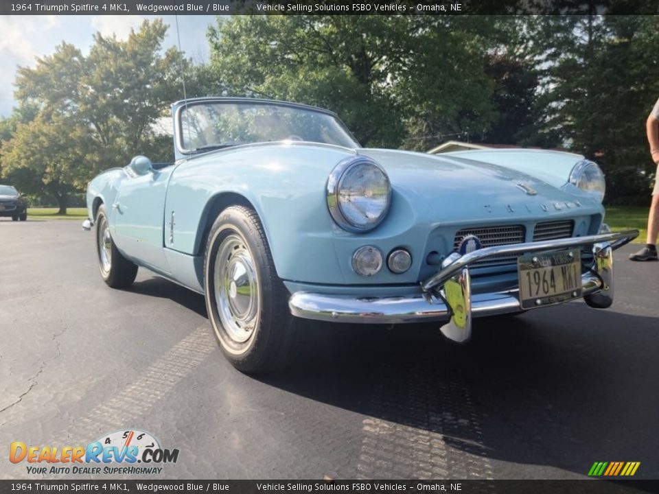 Wedgewood Blue 1964 Triumph Spitfire 4 MK1 Photo #5