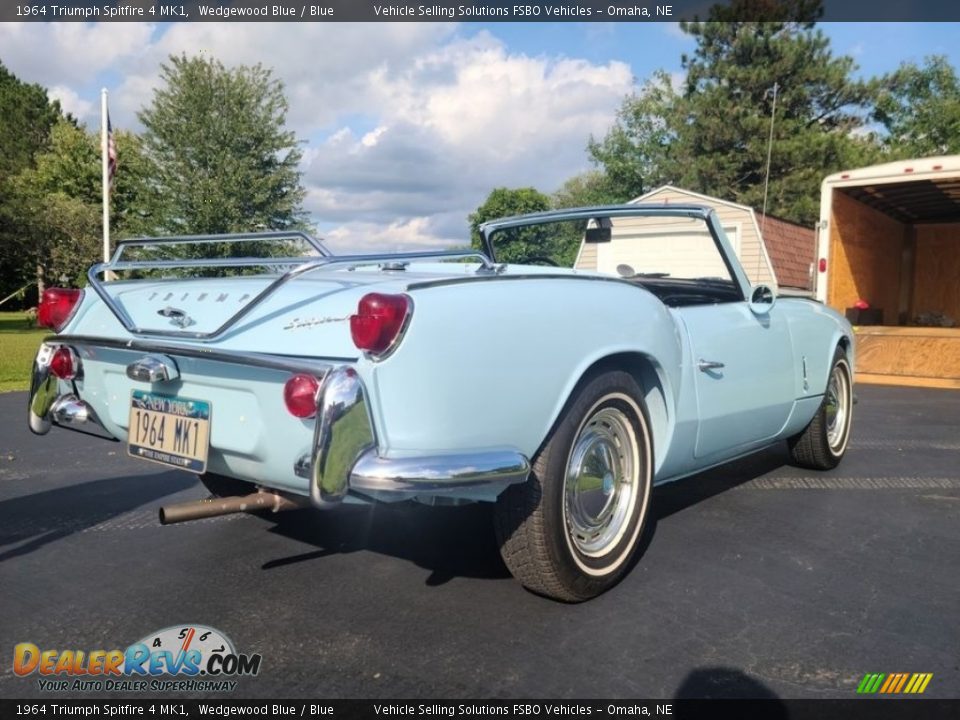 Wedgewood Blue 1964 Triumph Spitfire 4 MK1 Photo #6