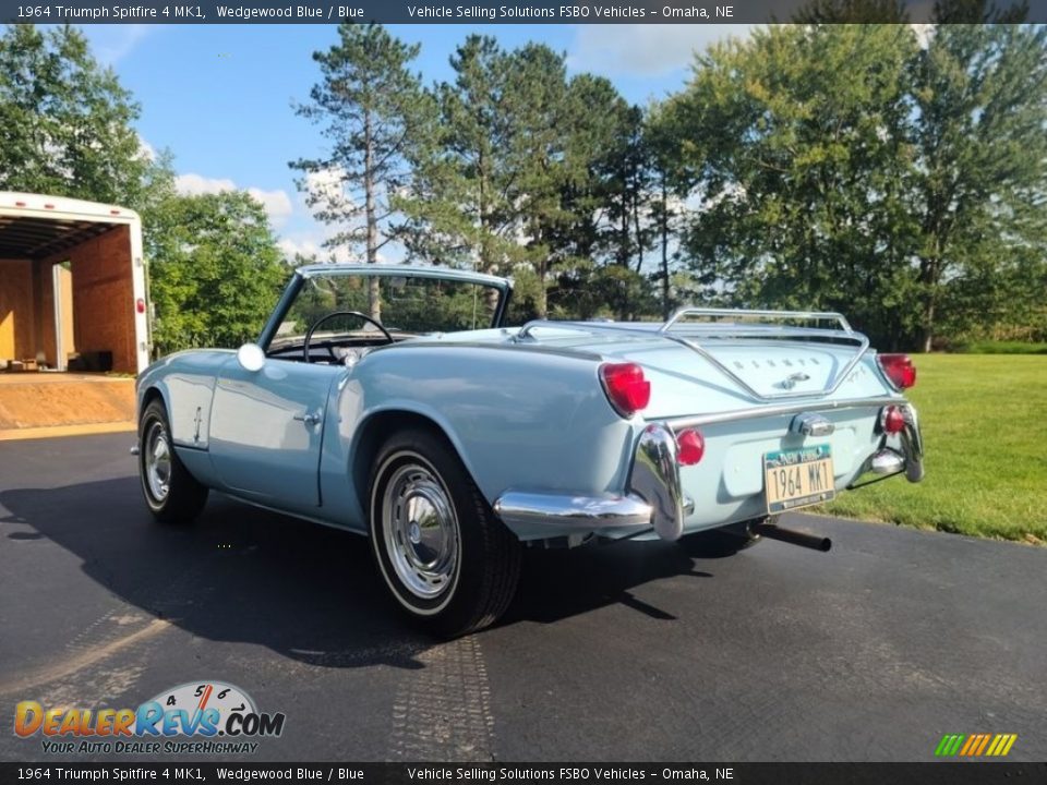 1964 Triumph Spitfire 4 MK1 Wedgewood Blue / Blue Photo #11