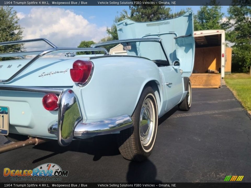 1964 Triumph Spitfire 4 MK1 Wedgewood Blue / Blue Photo #17