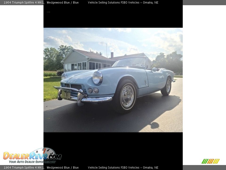 Wedgewood Blue 1964 Triumph Spitfire 4 MK1 Photo #20