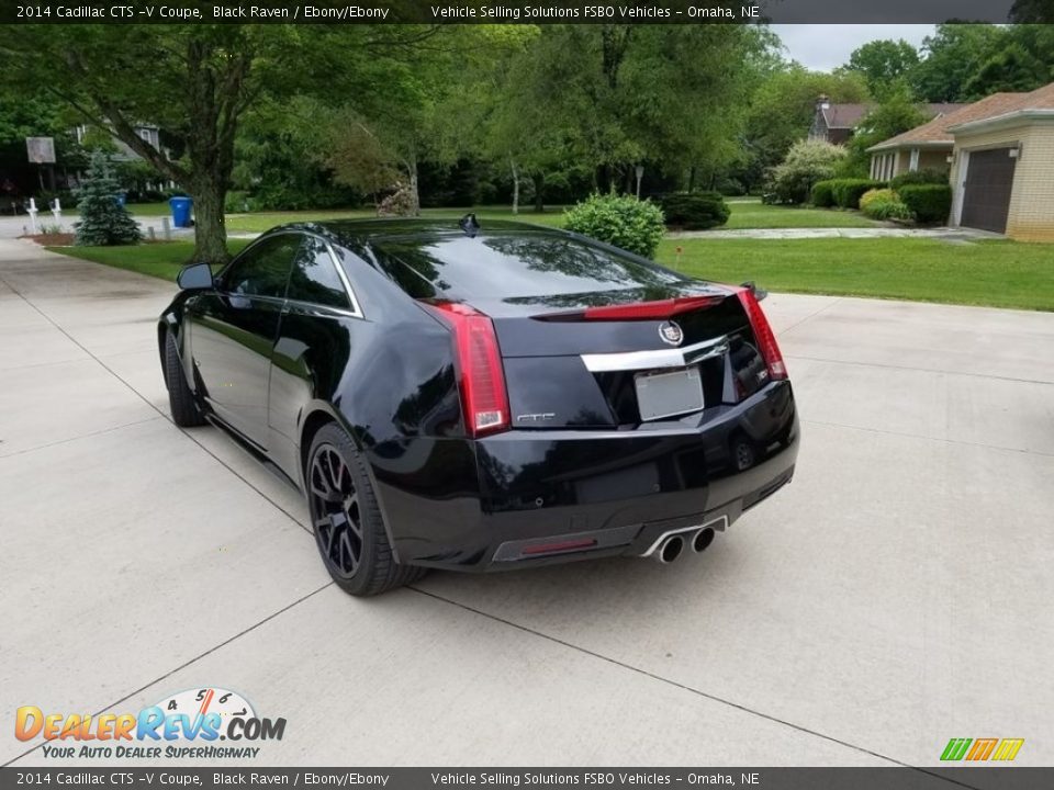 2014 Cadillac CTS -V Coupe Black Raven / Ebony/Ebony Photo #3