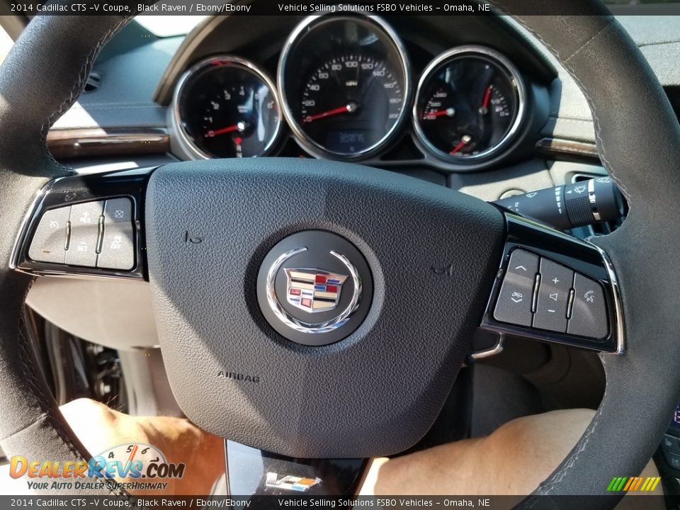 2014 Cadillac CTS -V Coupe Steering Wheel Photo #4