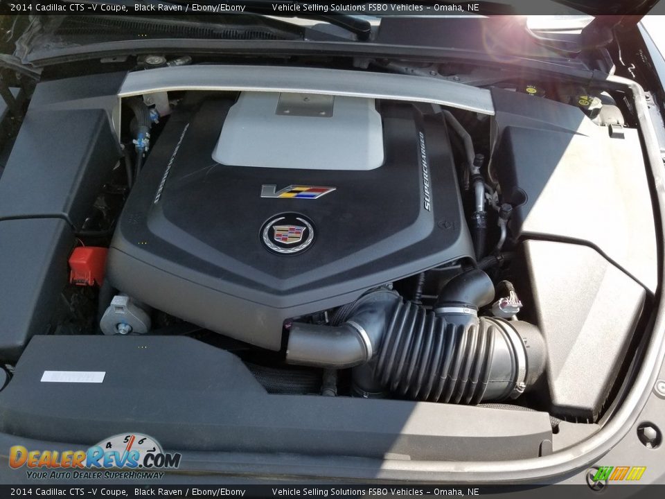 2014 Cadillac CTS -V Coupe 6.2 Liter Supercharged OHV 16-Valve V8 Engine Photo #7