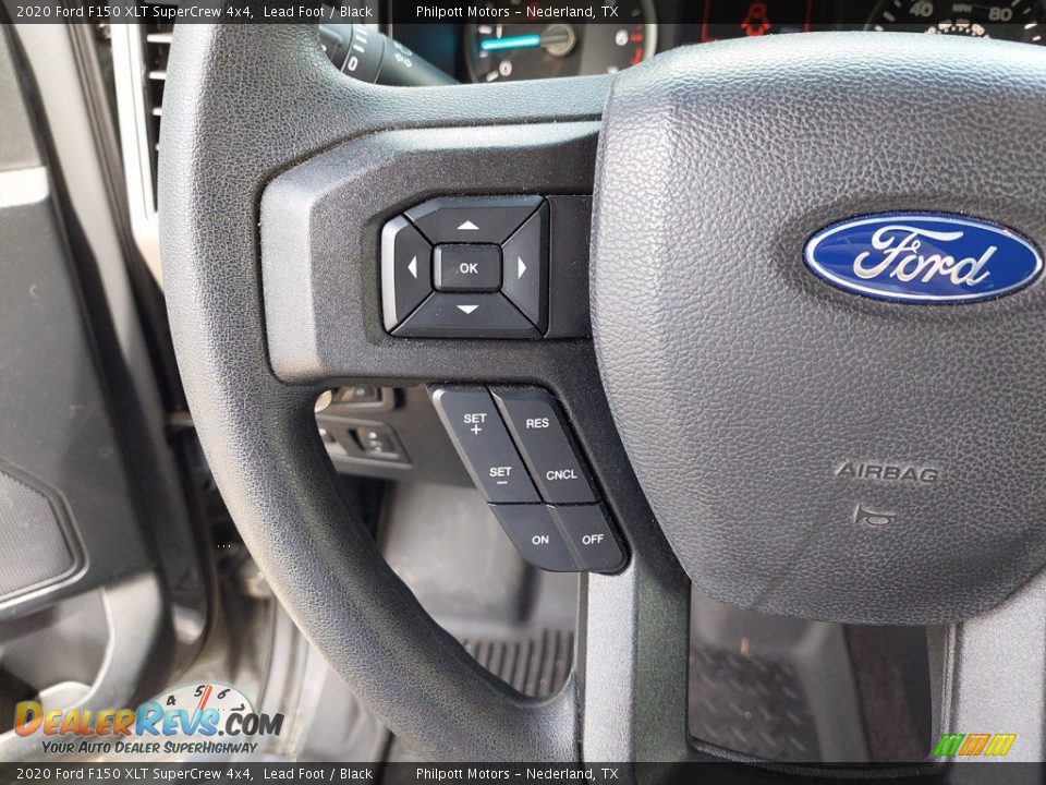 2020 Ford F150 XLT SuperCrew 4x4 Lead Foot / Black Photo #16