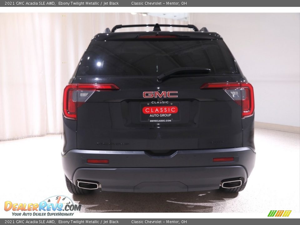 2021 GMC Acadia SLE AWD Ebony Twilight Metallic / Jet Black Photo #19