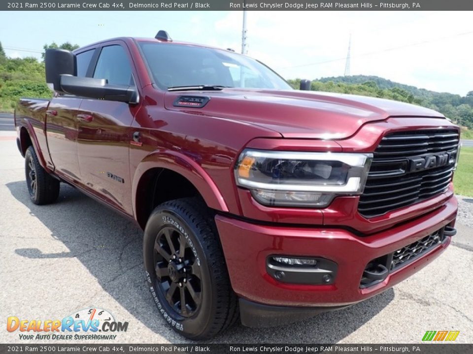 Front 3/4 View of 2021 Ram 2500 Laramie Crew Cab 4x4 Photo #3