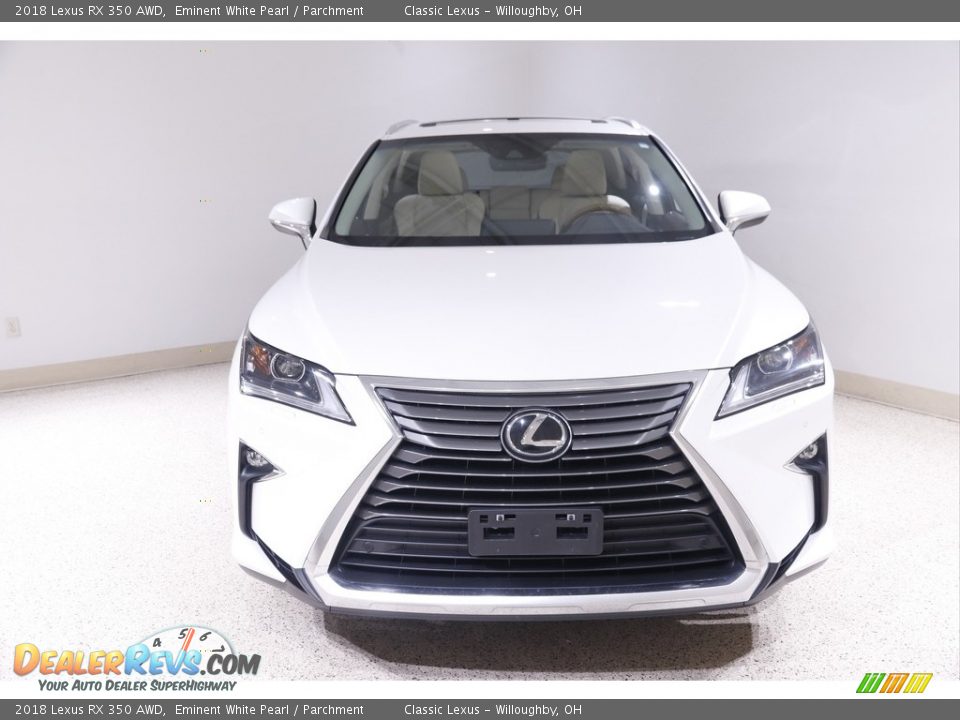 2018 Lexus RX 350 AWD Eminent White Pearl / Parchment Photo #2