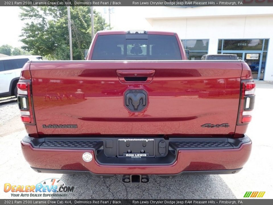 2021 Ram 2500 Laramie Crew Cab 4x4 Delmonico Red Pearl / Black Photo #6