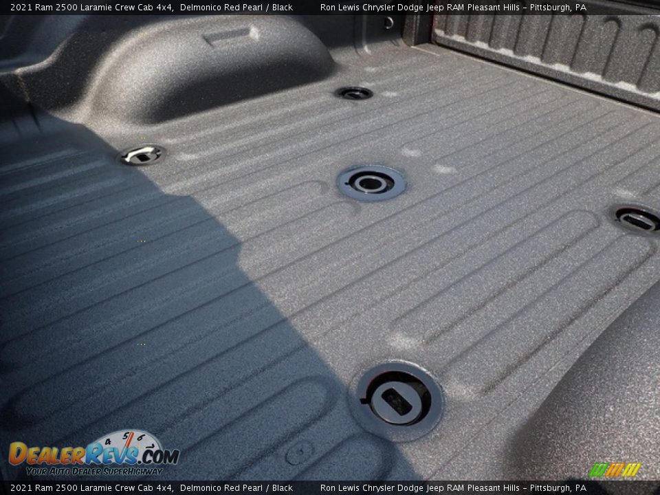 2021 Ram 2500 Laramie Crew Cab 4x4 Delmonico Red Pearl / Black Photo #9