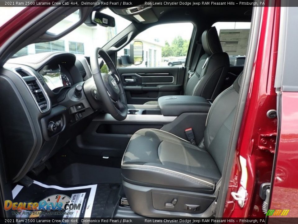 Front Seat of 2021 Ram 2500 Laramie Crew Cab 4x4 Photo #12