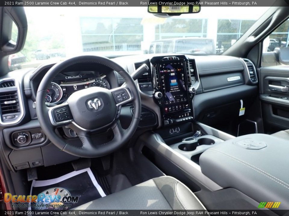 Front Seat of 2021 Ram 2500 Laramie Crew Cab 4x4 Photo #14