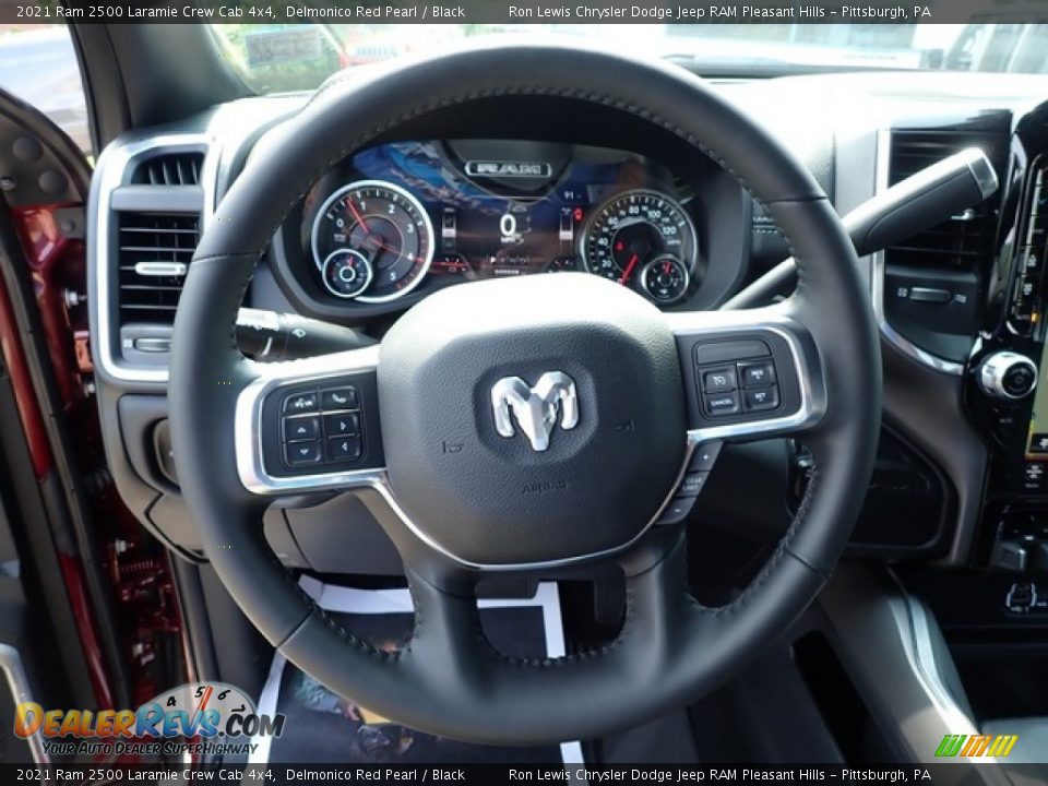 2021 Ram 2500 Laramie Crew Cab 4x4 Steering Wheel Photo #17