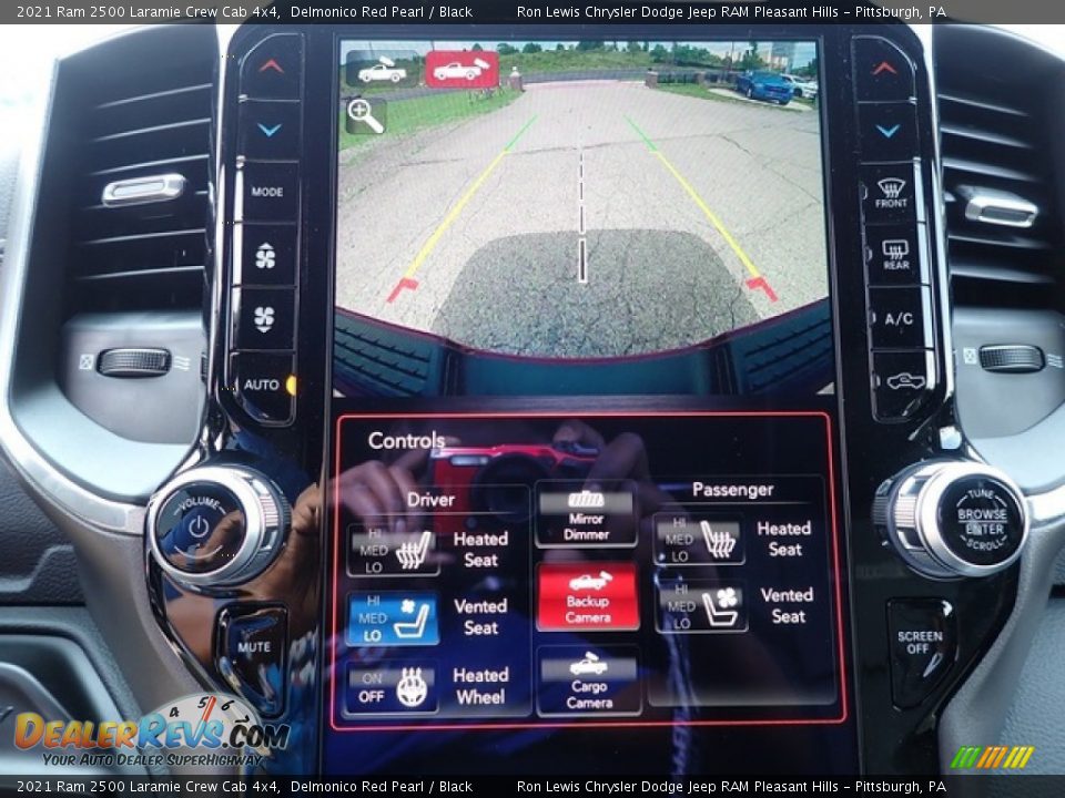 2021 Ram 2500 Laramie Crew Cab 4x4 Delmonico Red Pearl / Black Photo #19