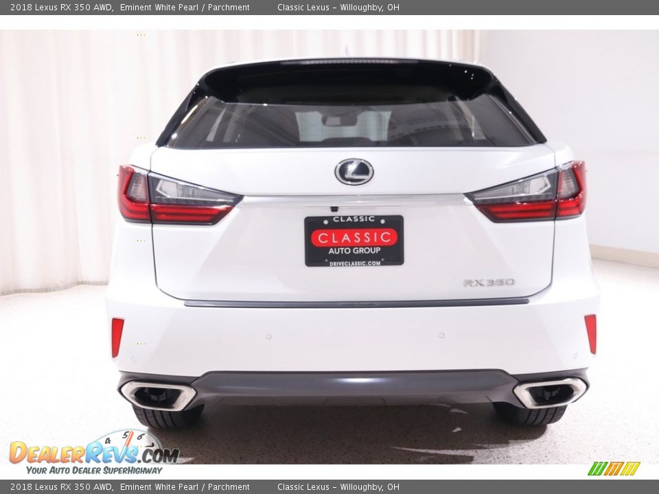 2018 Lexus RX 350 AWD Eminent White Pearl / Parchment Photo #19