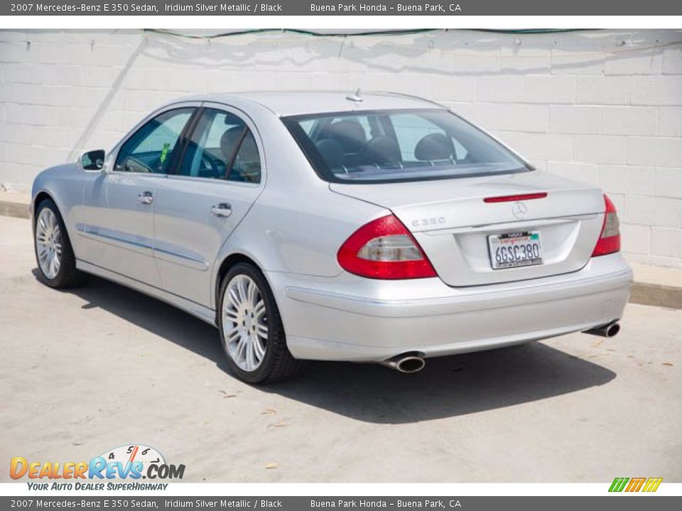 2007 Mercedes-Benz E 350 Sedan Iridium Silver Metallic / Black Photo #2