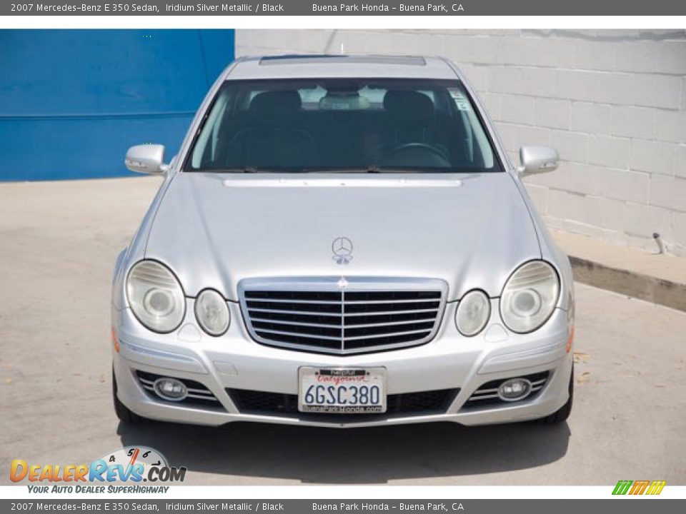 2007 Mercedes-Benz E 350 Sedan Iridium Silver Metallic / Black Photo #7