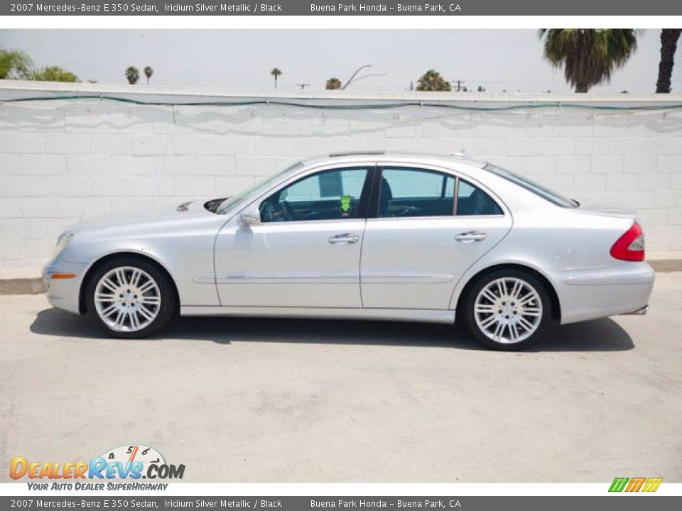 2007 Mercedes-Benz E 350 Sedan Iridium Silver Metallic / Black Photo #8