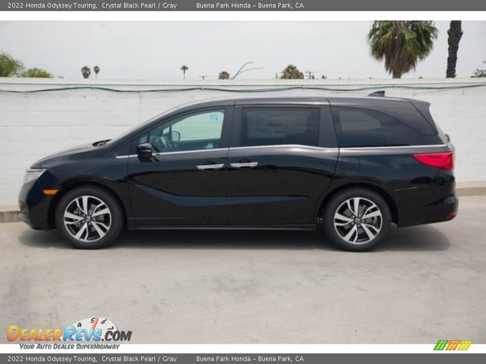 Crystal Black Pearl 2022 Honda Odyssey Touring Photo #4