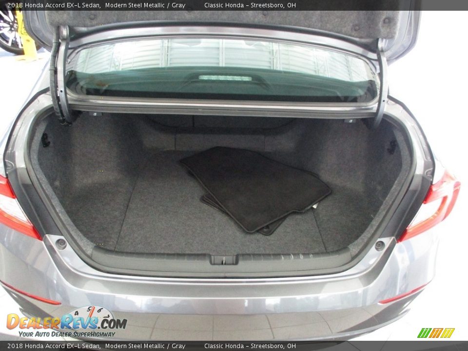 2018 Honda Accord EX-L Sedan Modern Steel Metallic / Gray Photo #11